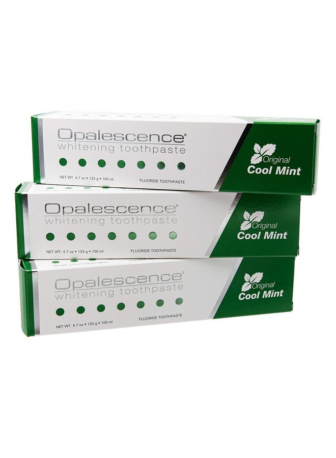 Palescence Whitening Toothpaste Original Formula Oral Care Mint Flavor Gluten Free 4.7 Ounce (Pack Of 3)