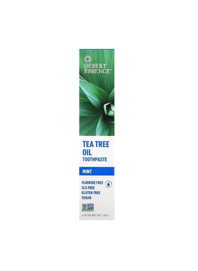 Tea Tree Oil Toothpaste Mint 6.25 oz 176 g