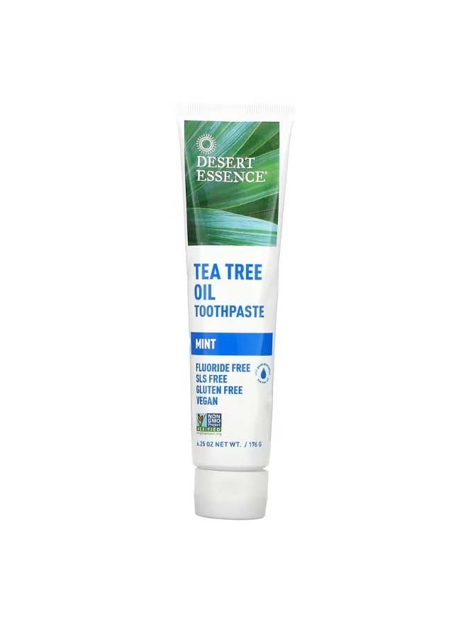 Tea Tree Oil Toothpaste Mint 6.25 oz 176 g