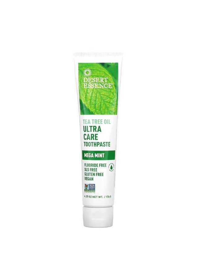 Tea Tree Oil Ultra Care Toothpaste Mega Mint 6.25 oz 176 g