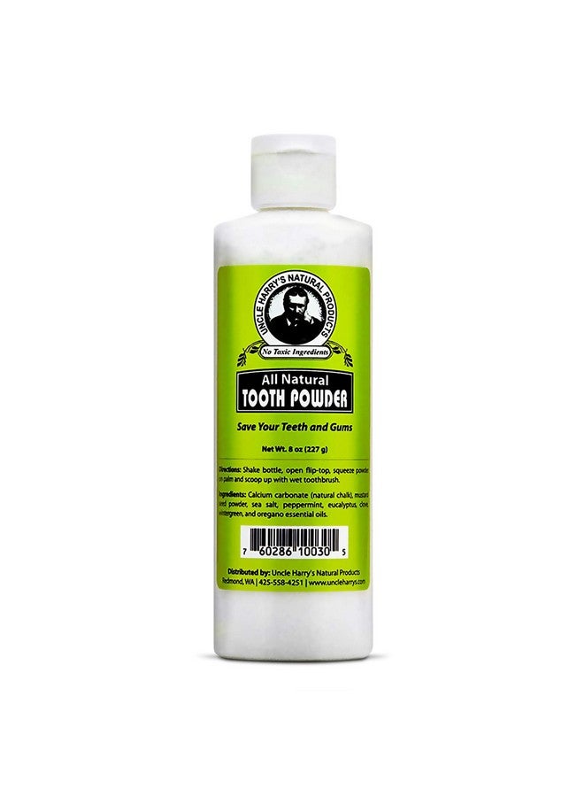 Remineralizing Tooth Powder All Natural Enamel Support & Whitening Toothpaste For Sensitive Teeth Powder Toothpaste For Gum Health & Fresh Breath (8 Oz)
