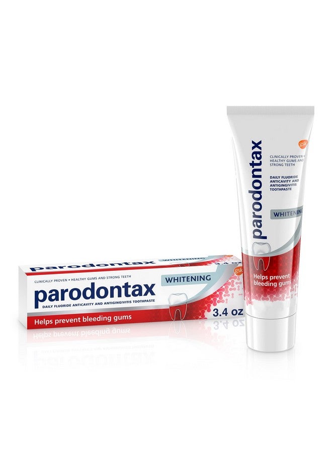 Whitening Toothpaste For Bleeding Gums Teeth Whitening And Gingivitis Treatment 3.4 Ounces