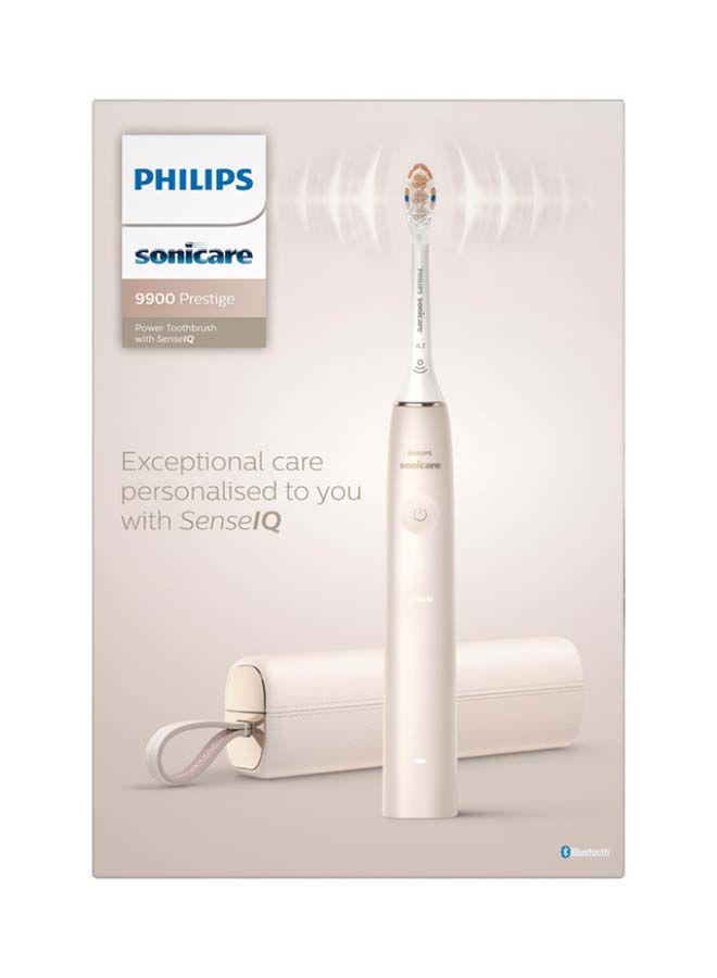 Prestige Rechargeable Electric Power Toothbrush 9900 Series with SenseIQ and AI-Powered, HX9992/21