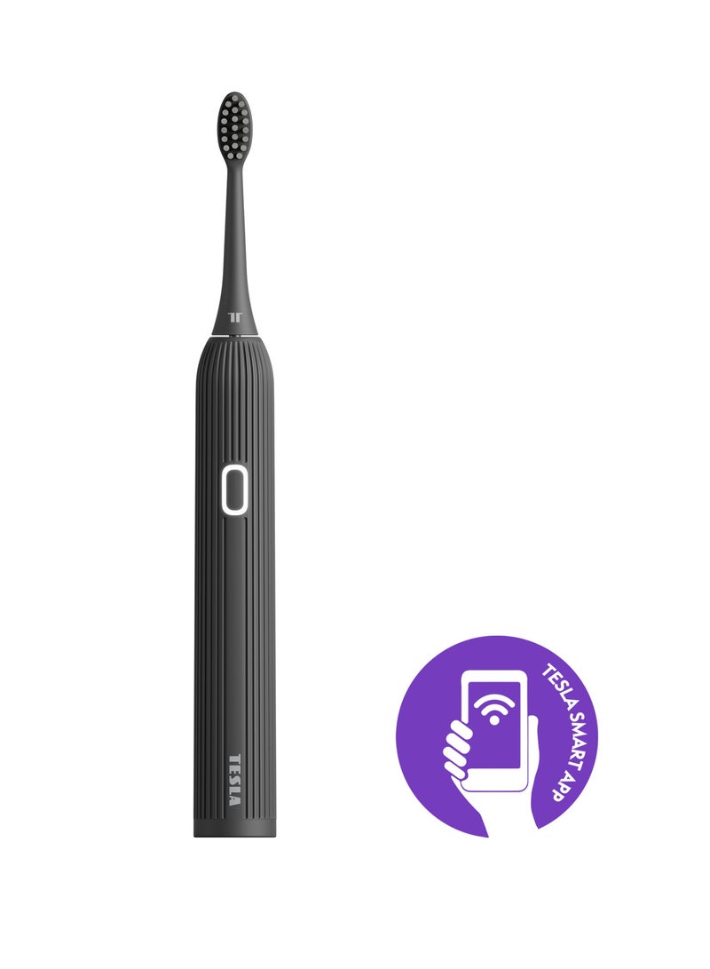 Smart Sonic Toothbrush TS200 Black Works with Google, Alexa and Tesla Home App