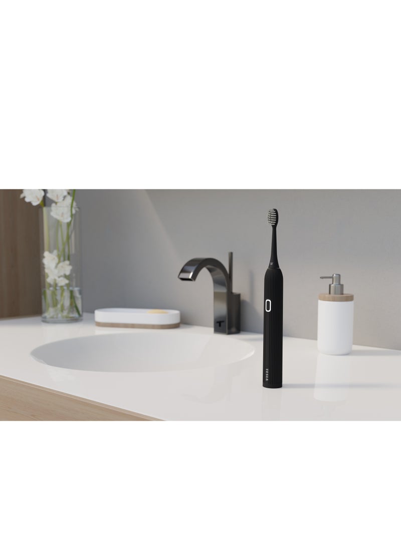 Smart Sonic Toothbrush TS200 Black Works with Google, Alexa and Tesla Home App