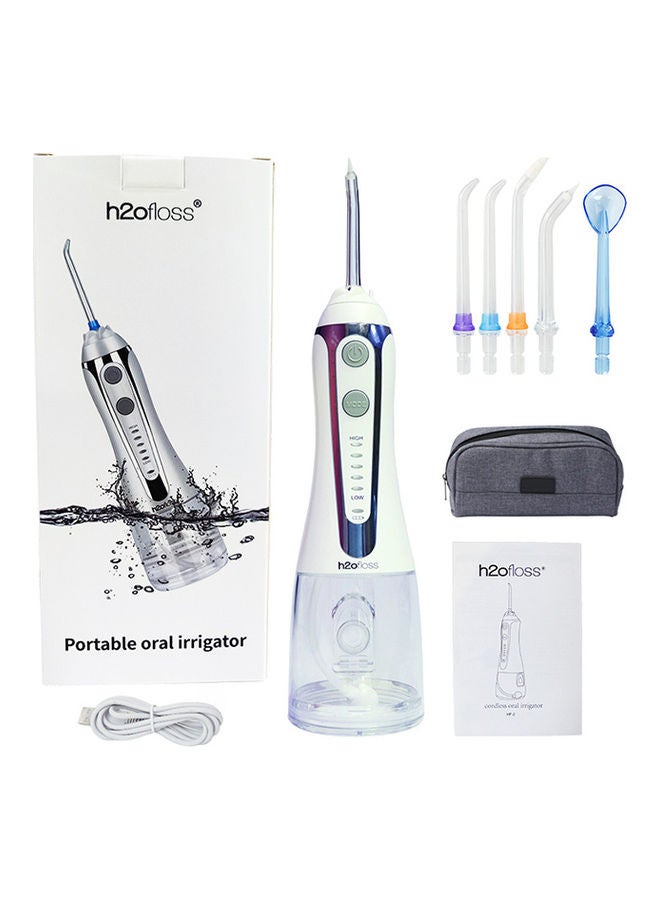 5-Mode Portable Dental Water Flosser White