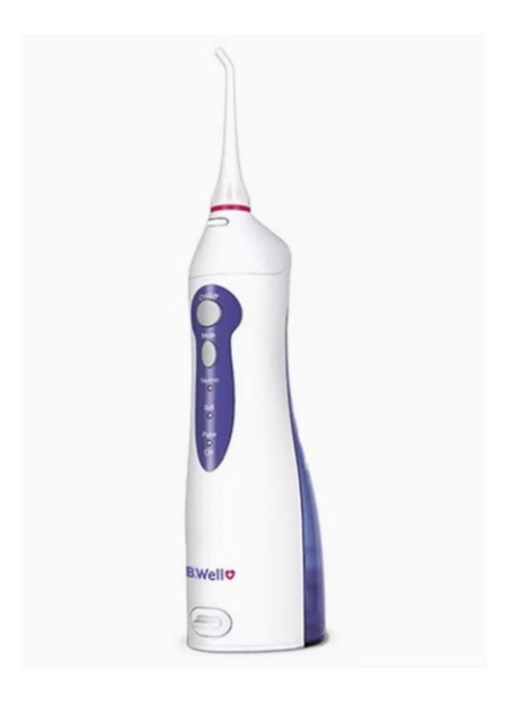 WI-911 3-Mode Portable Oral Irrigator Water Flosser with Two User Tip & Li-ion Battery Charger Adapter