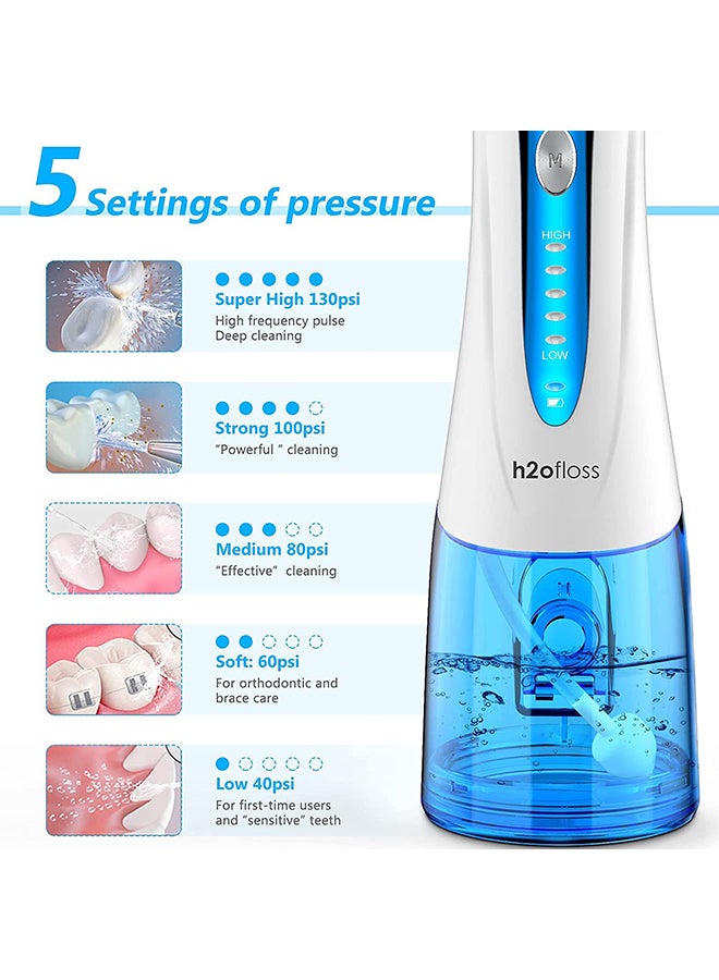 Portable Dental Water Flosser 5 White