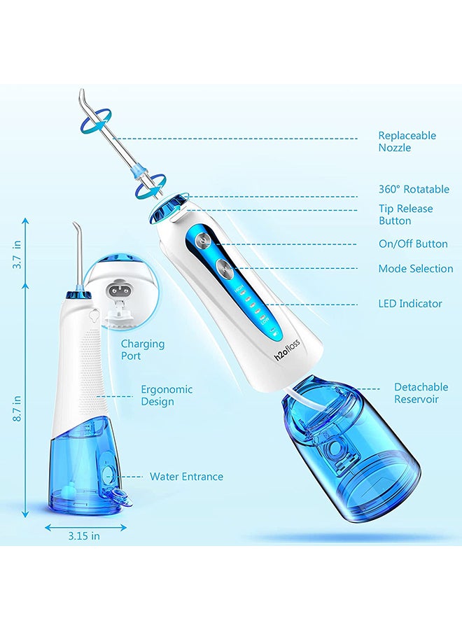 Portable Dental Water Flosser 5 White