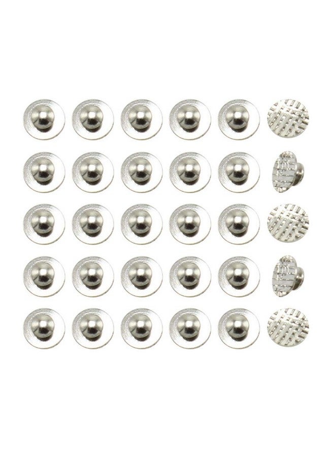 30Pcs Dental Orthodontic Lingual Buttons Bondable Round Base