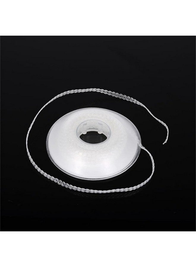 Transparent Dental Orthodontic Elastic Chain Power Chain For Brace Orthodontic Supply Power Chain Closed(Closed Size 1 Pcs)