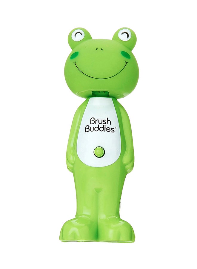 Frog Leapin Louie Toothbrush Green