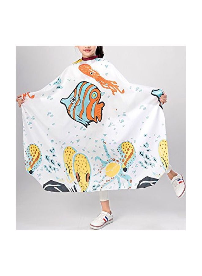 Waterproof Styling Capes Cloth White/Yellow/Orange