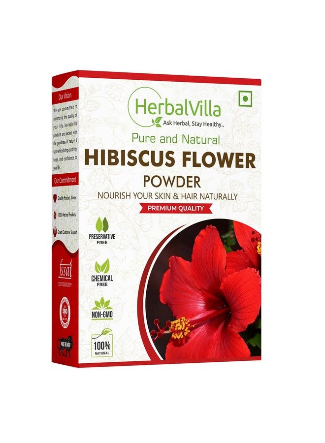 Hibiscus Powder For Hair Growth (200 Grams) And Face Pack