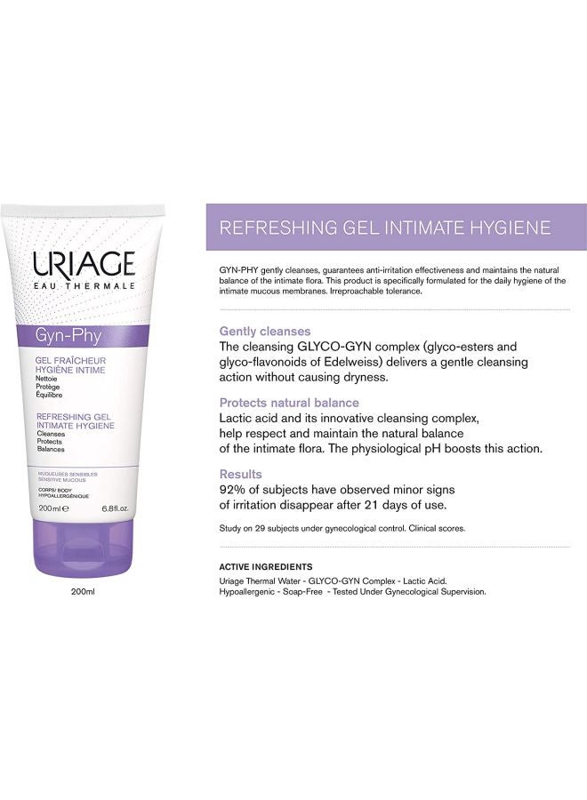 Gyn-Phy Intimate Hygiene Refreshing Cleansing Gel 200ml