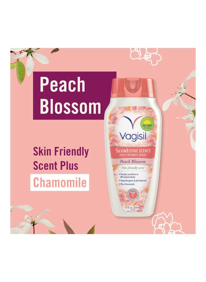 Scentsitive Scents Peach Blossom Daily Intimate Wash 354ml