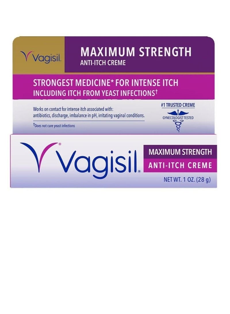 Anti Itch Creme Maximum Strength 28g