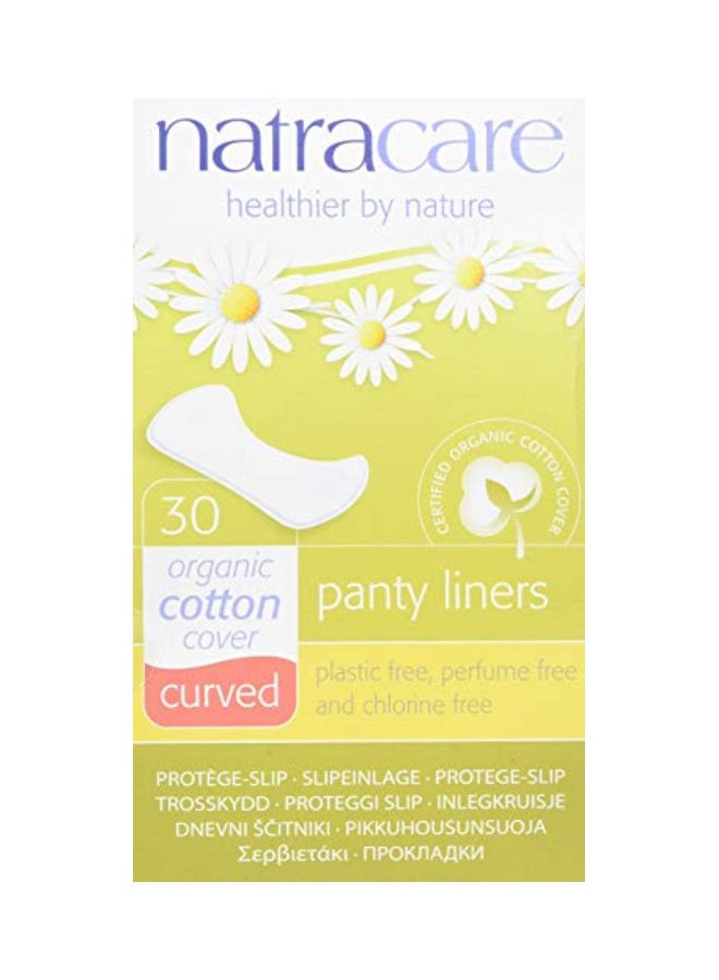 30-Piece Panty Liner Set White