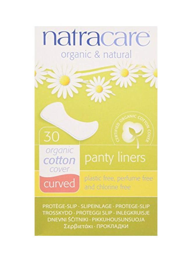 30-Piece Panty Liner Set White