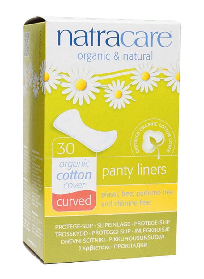 30-Piece Organic Panty Liner Pad Set