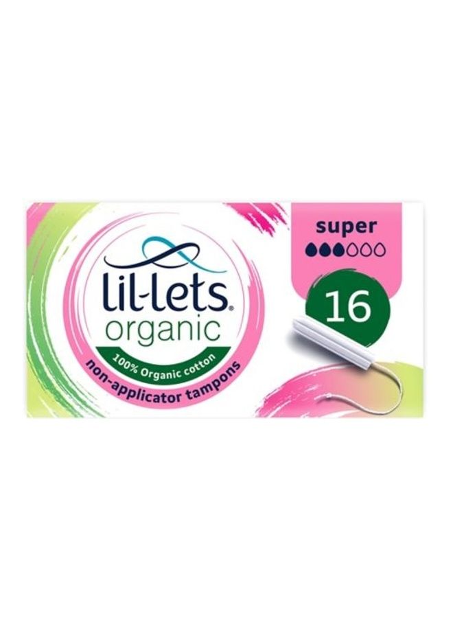 16-Piece Tampon Set White 0.05kg