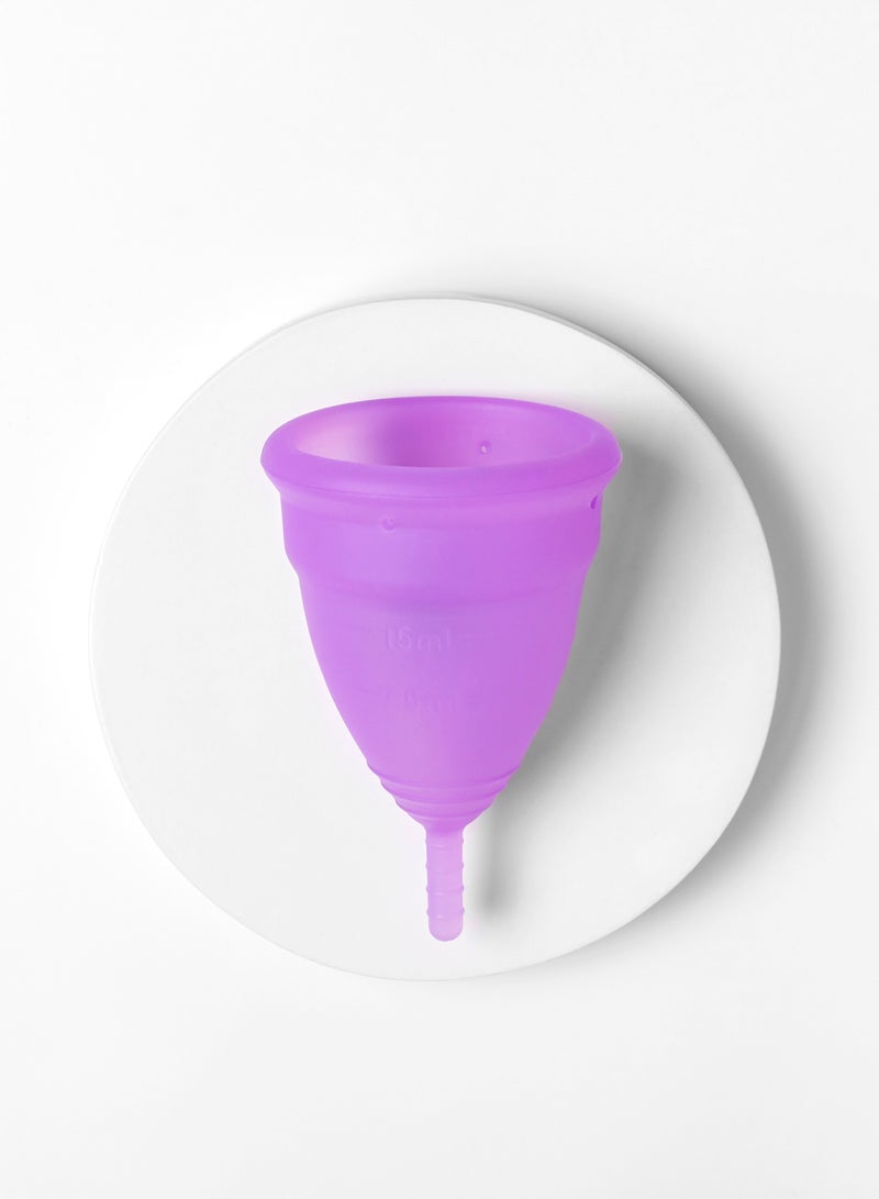 Sirona Reusable Menstrual Cup Women with Pouch | Ultra Soft Odor Rash Free | 100% Medical Grade Silicone | No Leakage Protection for Up to 8-10 Hours | US FDA Registered - Large (Pack of 2)