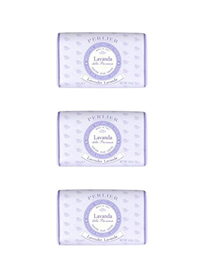 3-Piece Lavender Scented Soap Bar