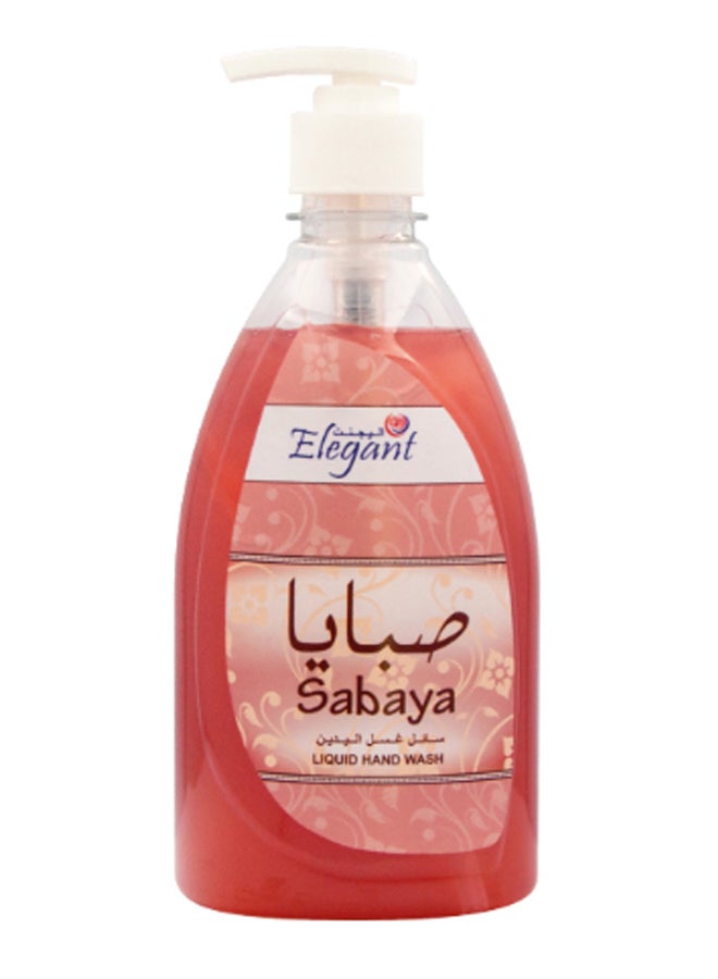 12-Piece Sabaya Liquid Hand Wash Set Red 500ml