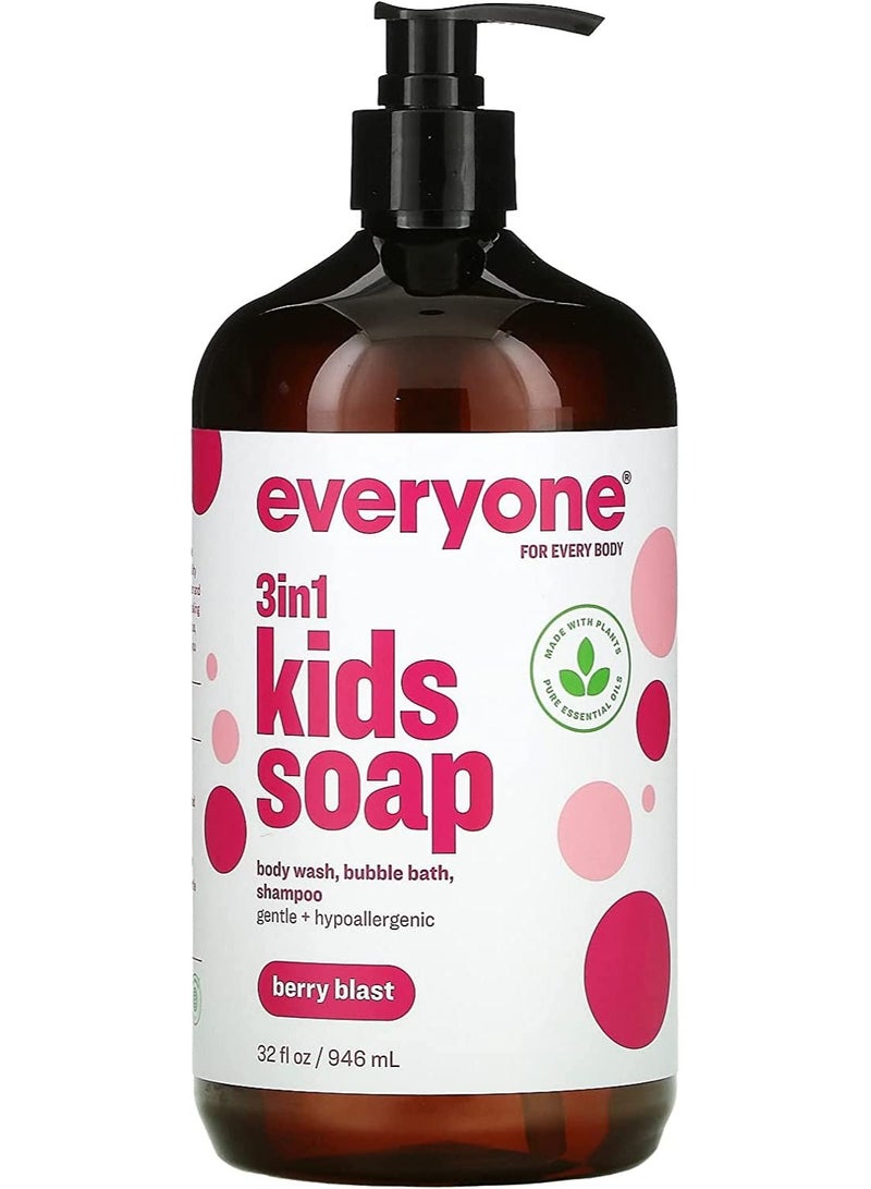 Safe and effective made for kids formula nope to fake fragrances dyes and fillers made 946ml with quality ingredients and plant extracts that are vegan and cruelty free and smells like real berries