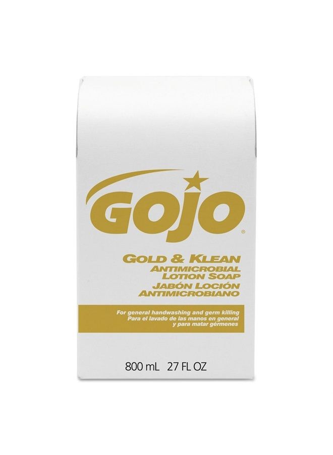 912712Ea Gold & Klean Lotion Soap Bag-In-Box Dispenser Refill, Floral Balsam, 800Ml