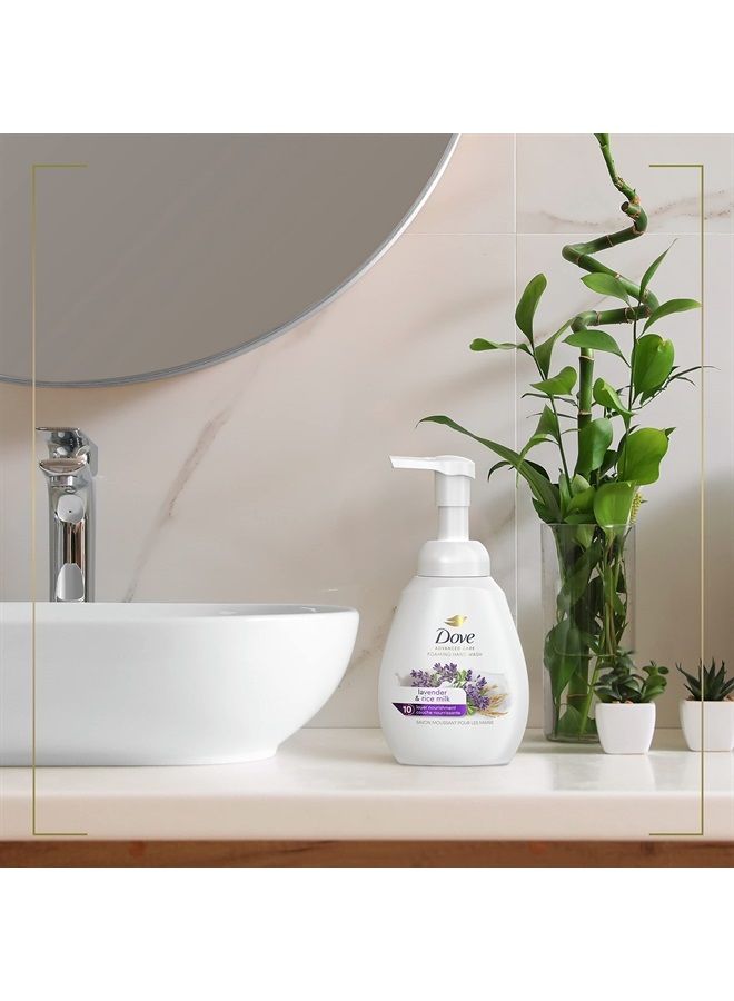 Lavender & Rice Milk Protects Skin from Dryness, Foaming Hand Wash More Moisturizers than the Leading Ordinary Hand Soap, 10.1 oz