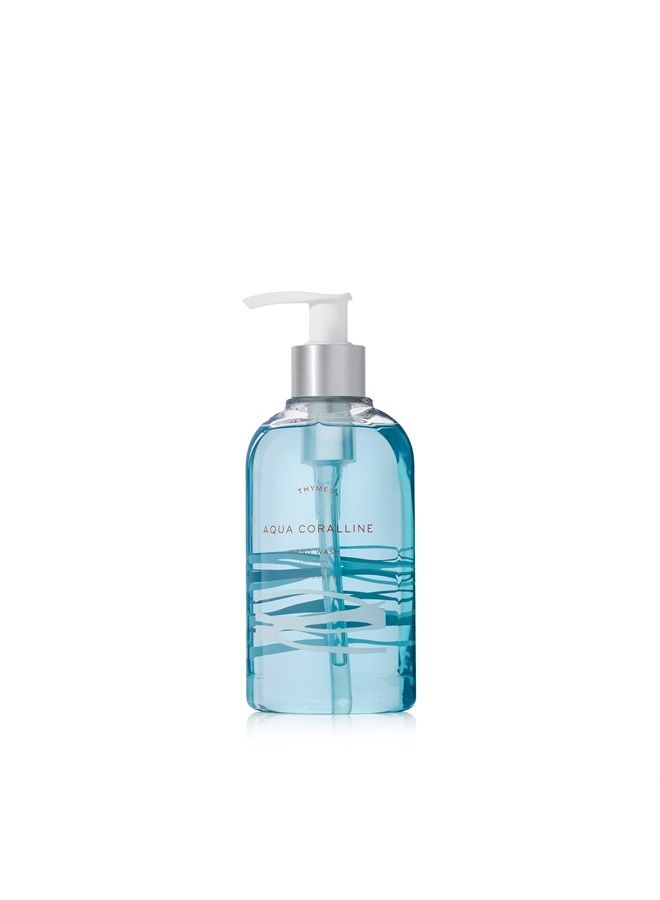 Hand Wash Silver Pump - 8.25 Fl Oz - Aqua Coralline