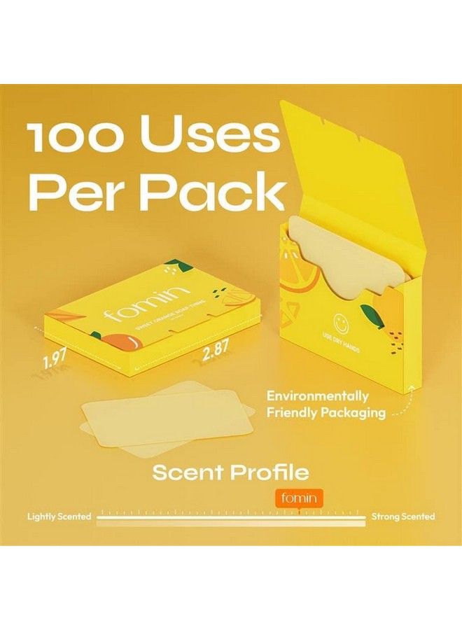 Antibacterial Paper Soap Sheets For Hand Washing (100 Sheets) Lemon Portable Travel Soap Sheets Dissolvable Camping Mini Soap Portable Soap Sheets