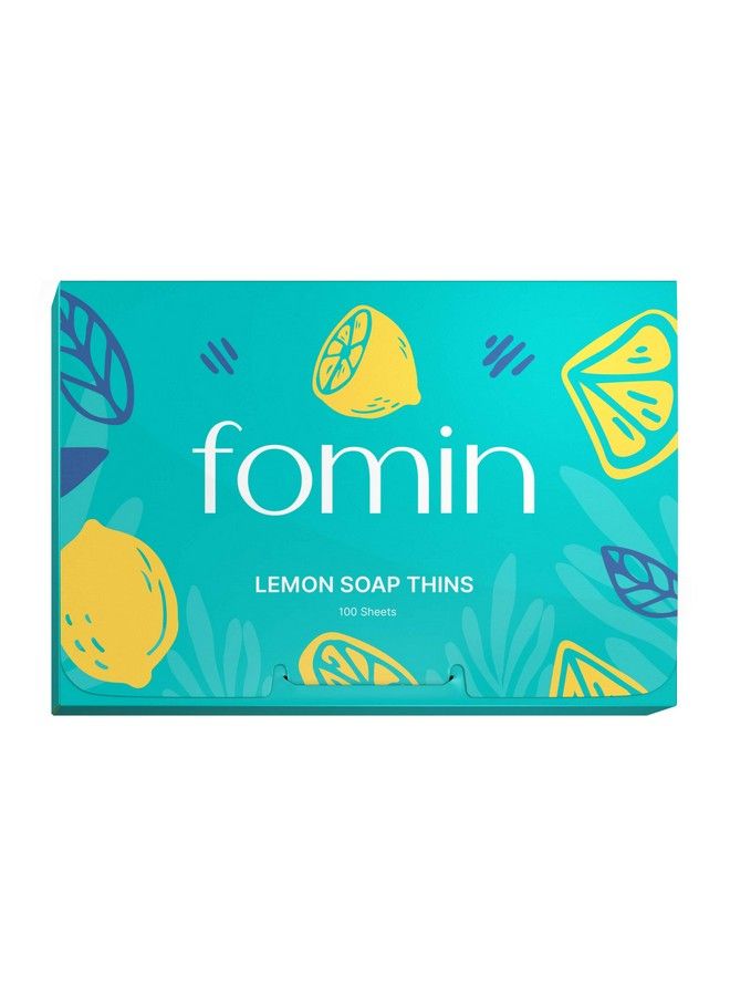 Antibacterial Paper Soap Sheets For Hand Washing (100 Sheets) Lemon Portable Travel Soap Sheets Dissolvable Camping Mini Soap Portable Soap Sheets