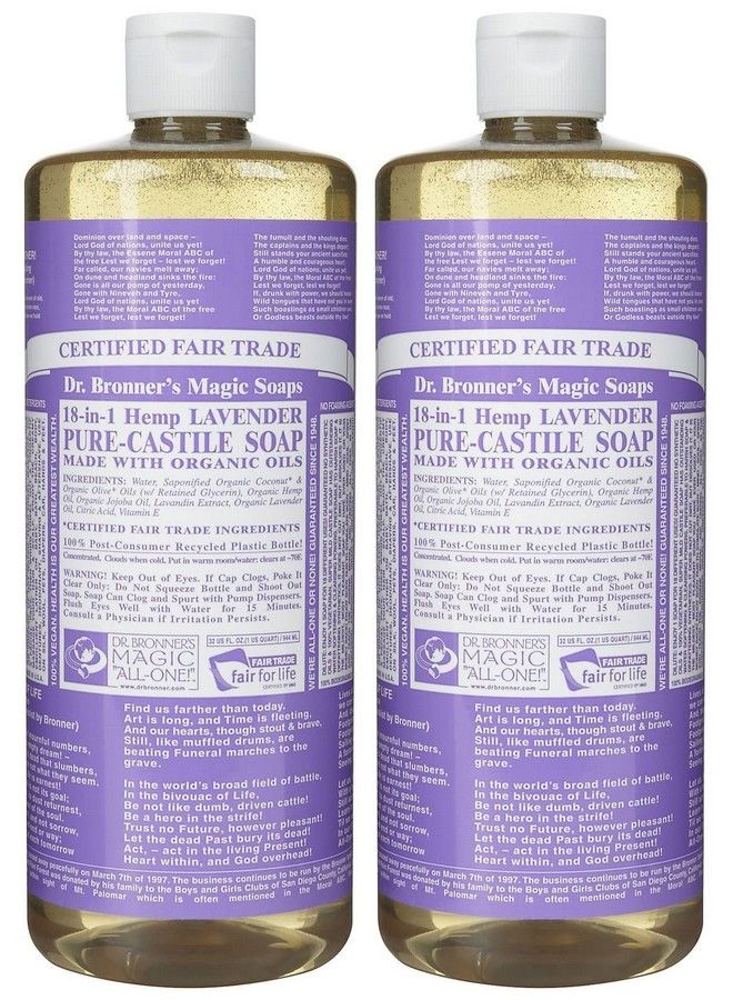 Dr Bronner Soap Liq Lavender