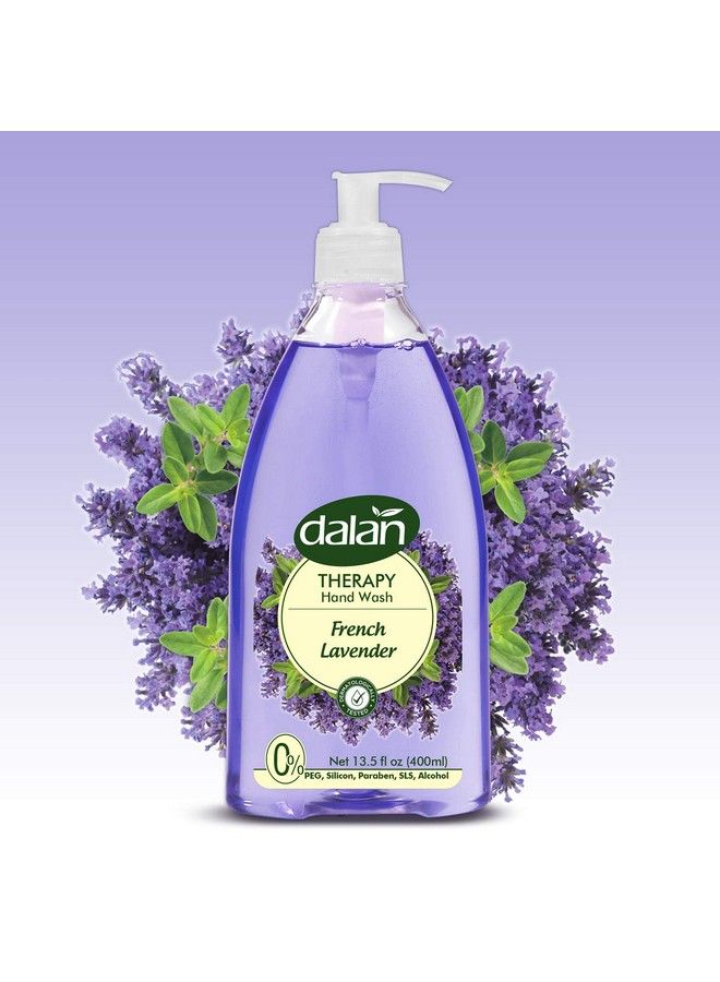 Therapy French Lavender Ultra Moisturizing Liquid Hand Soap For Normal And Dry Hands Fresh Clean And Soft Feeling (13.5 Fl Oz / 400 Ml (Pack Of 3))