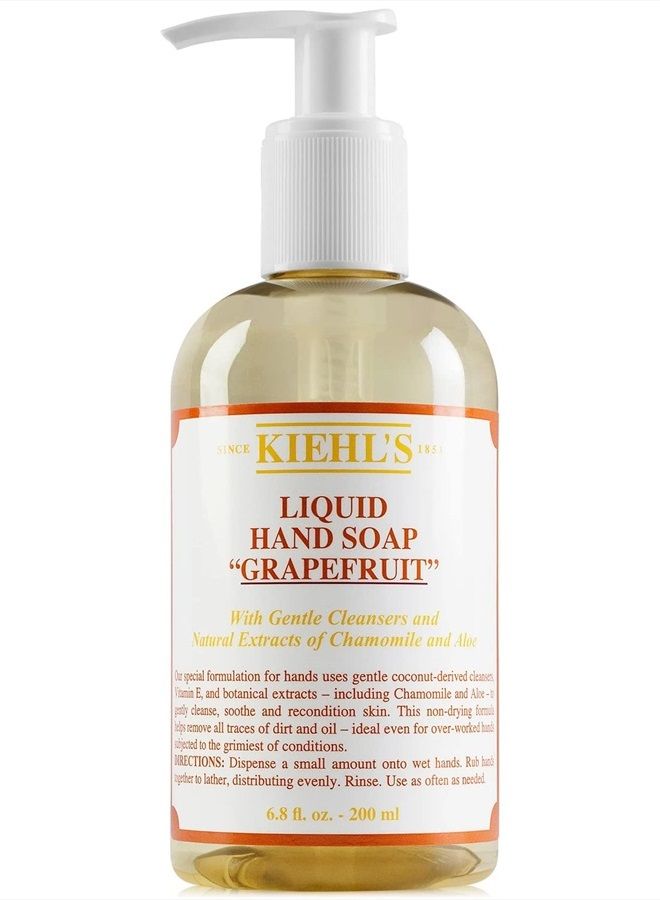 Liquid Hand Soaps Grapefruit, 6.8 Ounce