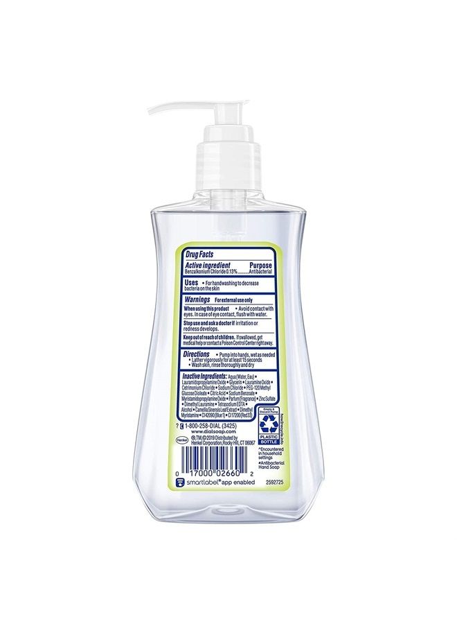 Liquid Soap Anti-Bacterial White Tea 7.5 Ounce Pump (221ml) (Pack of 3)