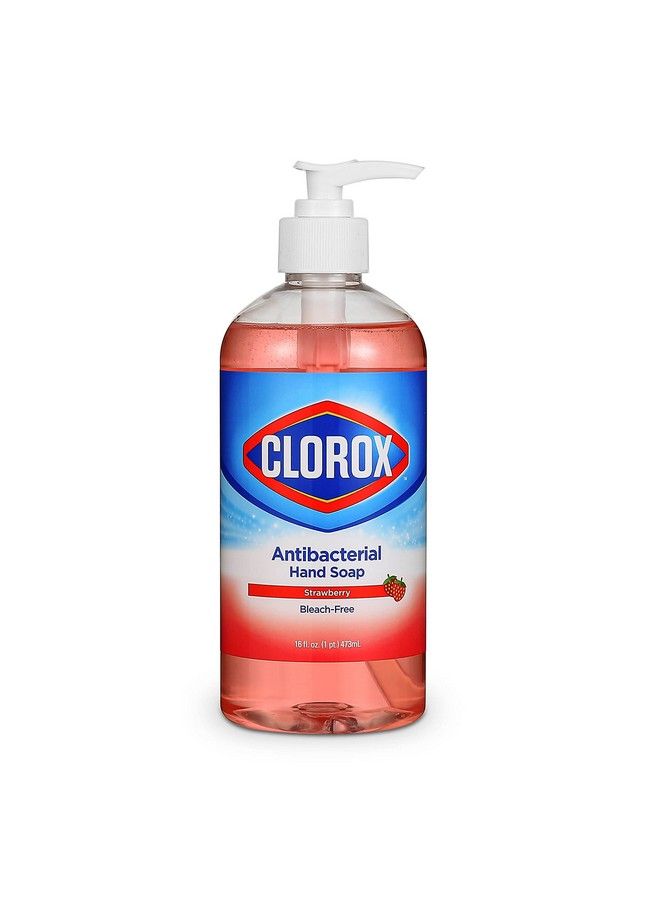 Clorox Liquid Hand Soap Pump Oz Hand Soap Liquid Hand Soap Eliminates Germs And Bacteria Soft On Hands Tough On Dirt Strawberry 16 Ounce Clorox Hand Soap Hand Wash Soft Soap Foam Soap