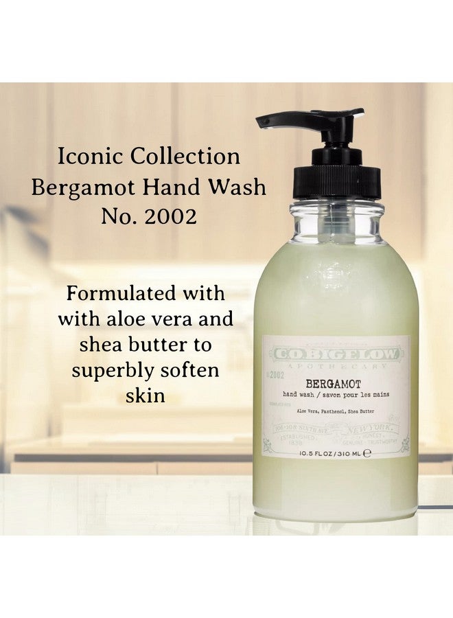 C.O. Bigelow Hand Wash Bergamot Liquid Soap Iconic Collection Bergamot Hand Wash 10.5 Fl Oz