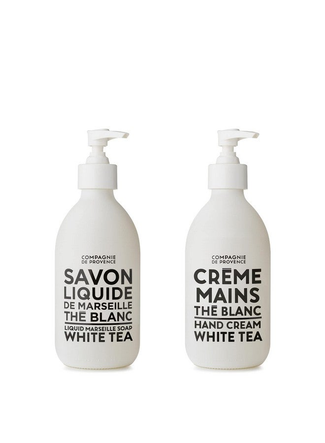 Compagnie De Provence Liquid Soap And Luxury Hand Cream White Tea