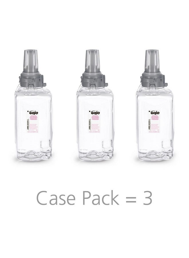 Clear & Mild Foam Handwash Fragrance Free Ecologo Certified 1250 Ml Foam Soap Refill Adx12 Pushstyle Dispenser (Pack Of 3)881103