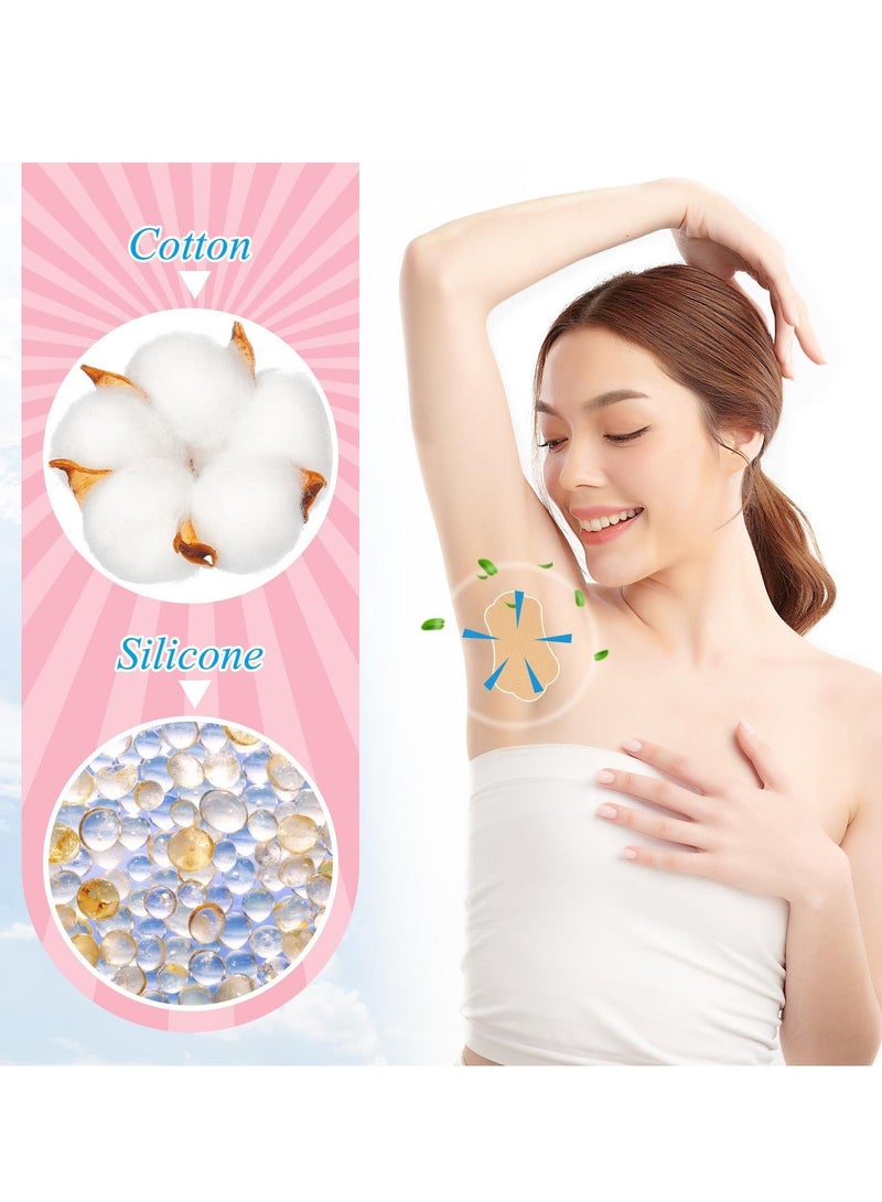 28 Pcs Armpit Antiperspirant Sticker Disposable Sweat Pads Absorbent Deodorant Prevention Pad Reduce Armpit Sweat Extra Adhesive Non Visible Stickers