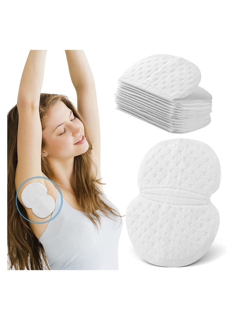 20 Pcs Sweat Pads Underarm Armpit Block for Sweating Women and Men Premium Shield Fight Hyperhidrosis,Comfortable Unflavored Disposable Underarm Pads Non Visible Dress Guards