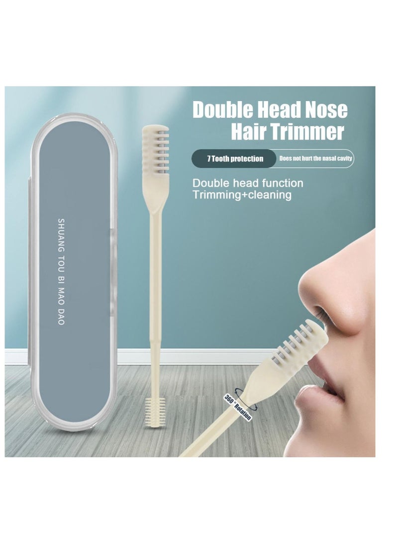 12 Pack Nose Hair Trimmer, 360 Degree Rotating Easy to Carry Around, Suitable for Women and Men