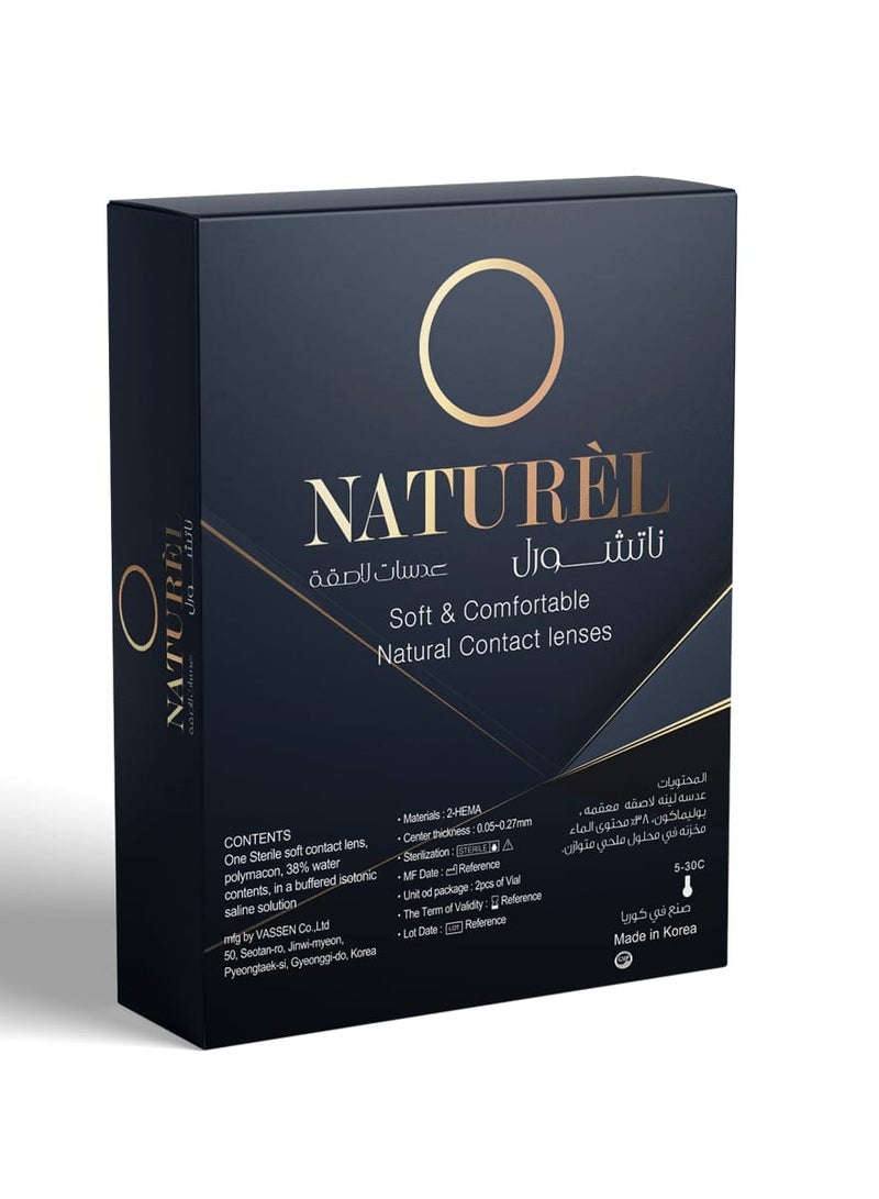 Naturel-Limit La Agate Monthly Disposable Lenses