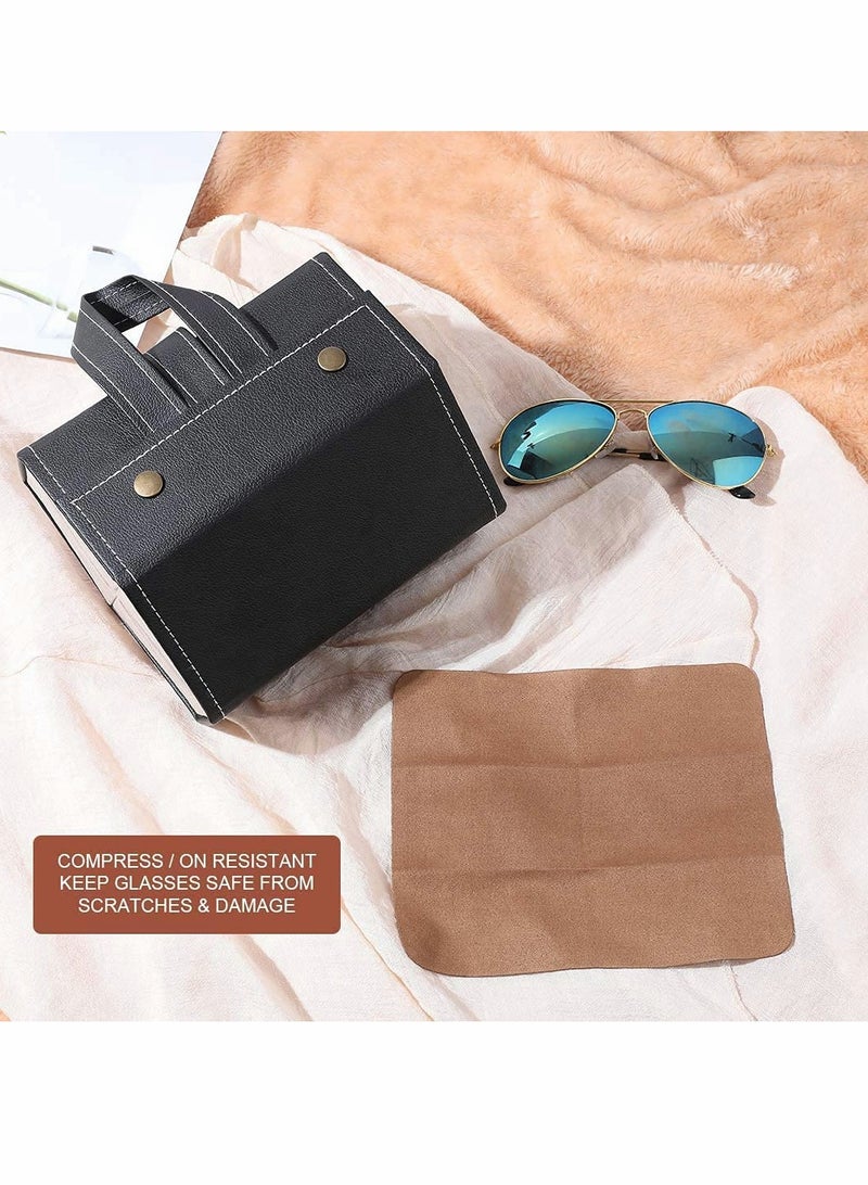 Multi-slot Travel Sunglasses Case -Portable Glasses organizer For Storage & Display