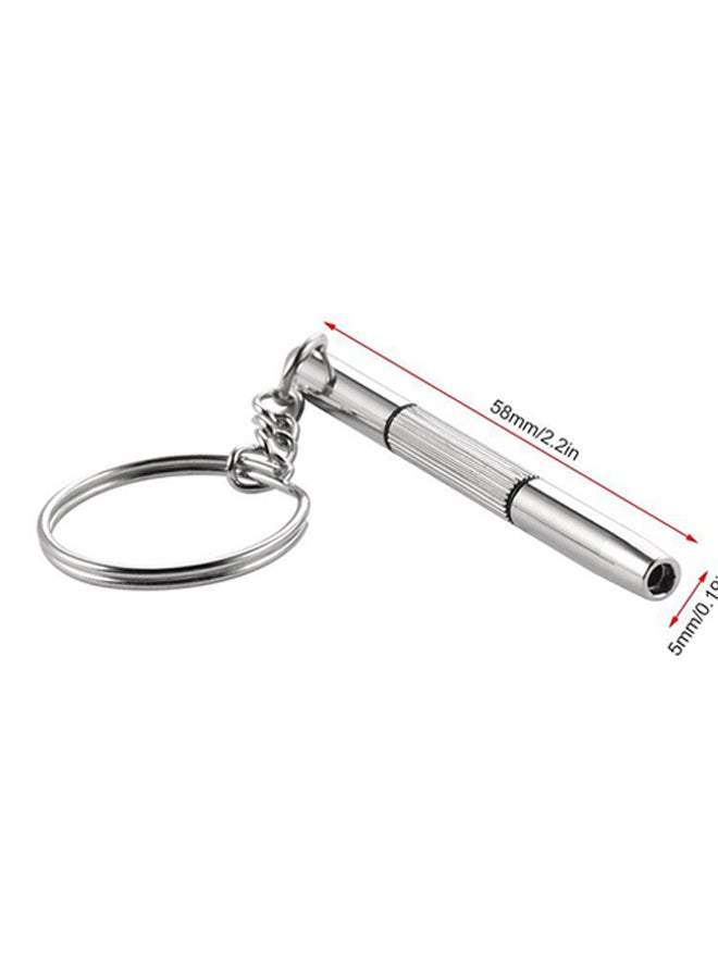 100 Piece 3-In-1 Multi-Functional Repair Tool Kit With Keychain