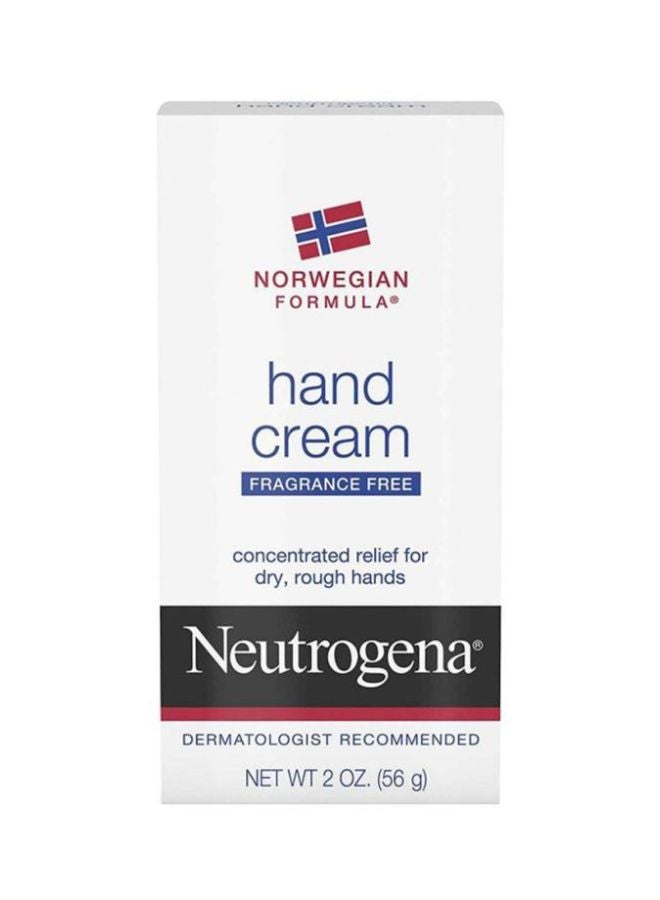 Pack of 6 Norwegian Formula Moisturizing Hand Cream Formulated With Glycerin For Dry, Rough Hands