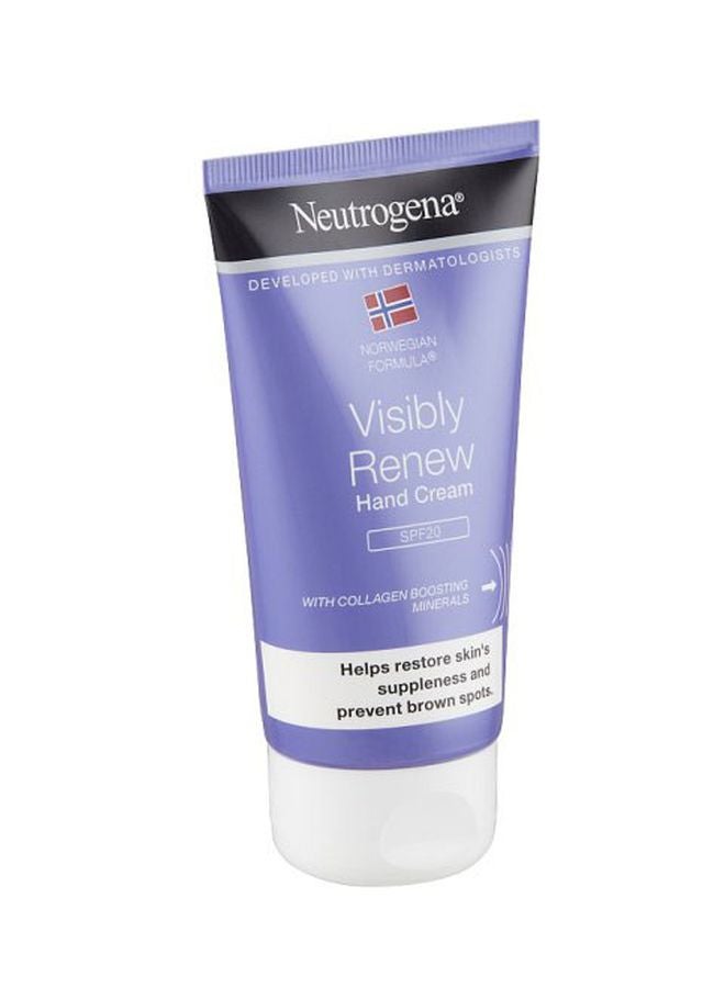 Norwegian Formula Visibly Renew Hand Cream SPF 20 75ml